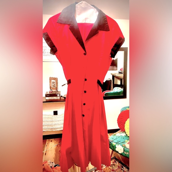 Immaculate, “Heart of Haute”, vintage style waitress dress. Never worn. - Picture 1 of 3